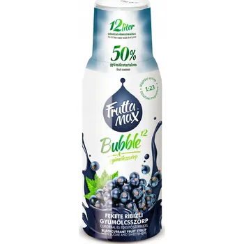 Sirup FruttaMax Bubble Sirup koncentrát do saturátoru Rybíz 500 ml na 12 L