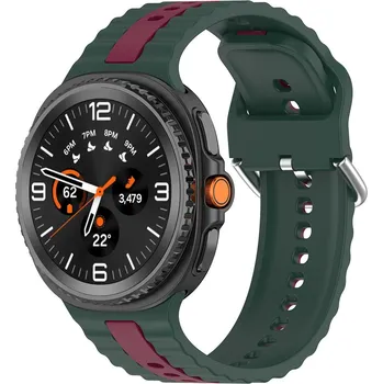 Řemínek na hodinky Techsuit - řemínek k hodinkám (W078) - Samsung Galaxy Watch8 40mm/Watch8 44mm/Watch8 Classic - Midnight Emerald