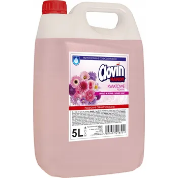 Mýdlo CLOVIN HANDY Tekuté mýdlo na ruce KVĚTINOVÉ 5L
