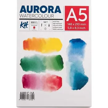 Blok na akvarel A5 Aurora