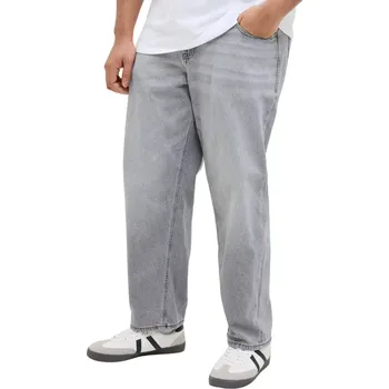 Oblečení a móda Velké pánské džíny Jack & Jones 12267851 světle šedé (52R)