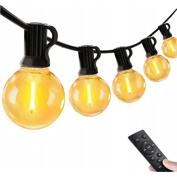 Dekorativní svítidlo Světelný řetěz Ollny 1500 cm do sítě transparentní