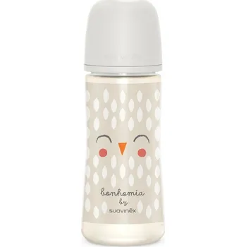 SUAVINEX Bonhomia Láhev 360 ml fyziologická SX PRO 6m+ LF Bílá