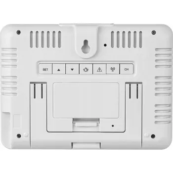 Meteostanice AURIOL METEOROLOGICKÁ STANICE S BAREVNÝM DISPLEJEM, RÁDIOVÁ, BÍLÁ