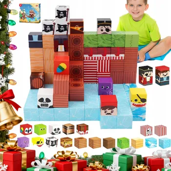 ostatní stavebnice 100 KUSŮ MAGNETICKÝCH STAVEBNICE STAVEBNICE PRO DĚTI