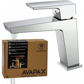 Vodovodní baterie Stojánková umyvadlová baterie baterie chromovaná armatura pro umyvadlo do koupelny AVAPAX