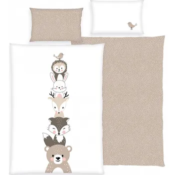 Povlečení Dětské povlečení do postýlky Herding "Woodland Crew", 100/135+40/60