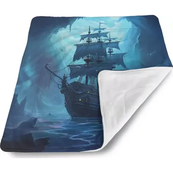 deka Sablio Deka pro miminko Plachetnice v průrvě - 80x100 cm