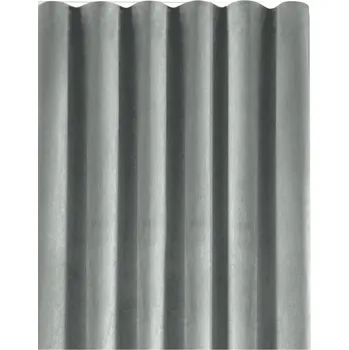 Závěs Šedý sametový dimout závěs 140x225 cm Velto – Filumi ID_1664518
