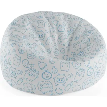 Sedací pytel Sablio Sedací vak Cocoon Kreslení - 75 x 45 x 35 cm