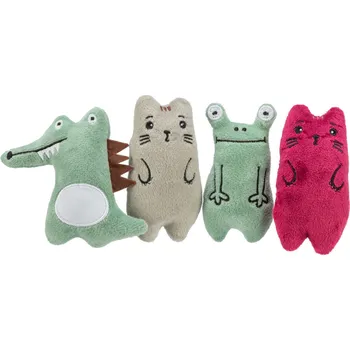 Hračka pro kočku Trixie Animals - plyšové zvířátko s catnipem, 11 cm, různé druhy