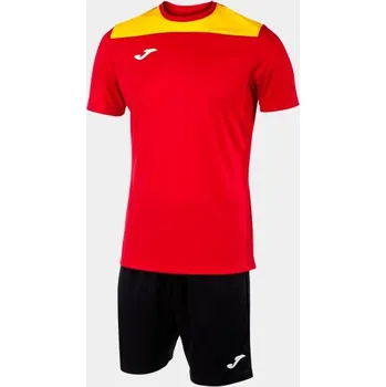 Chlapecké tričko Pánská/Chlapecká fotbalová souprava JOMA PHOENIX II SET RED YELLOW BLACK Velikost: XL, Barva: RED-YELLOW-BLACK