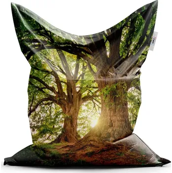 Sedací pytel Sablio Sedací vak Classic Stromy - 150x100 cm