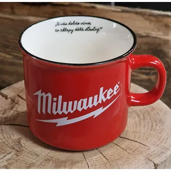 Jednorázový oděv Hrnek Milwaukee červený (MIHRNEK)