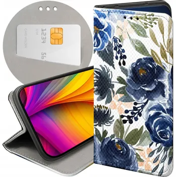 Pouzdro na mobilní telefon Flipové pouzdro Hello Case pro Xiaomi Redmi Note 12S modré