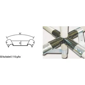 Dílenský regál Držák police 90st. jednostranný