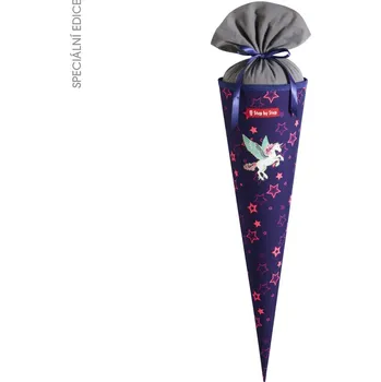 Kornout pro prvňáčky Kornout pro prvňáčky Step by Step Pegasus Night Nual – SHINE edice, školní kornout 70 cm