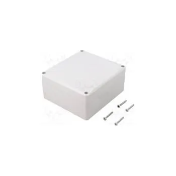 Rozvaděč Kryt univerzální X 115mm Y 125mm Z 58mm polystyrén šedá