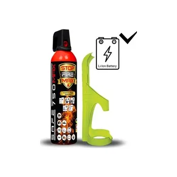 Hasicí přístroj Hasicí sprej SAFE MAX 750ml pěnový + držák 75F