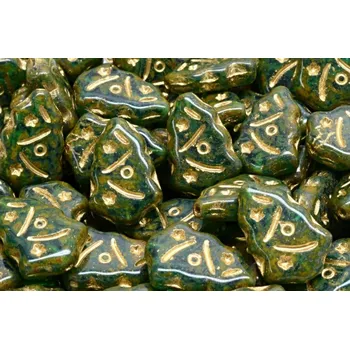 Korálek Korálky Vánoční stromeček 6036 (17x12 mm)