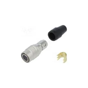 Elektrická zásuvka Zástrčka Konektor kulatý HR10 zásuvka PIN 4 push-pull 2A