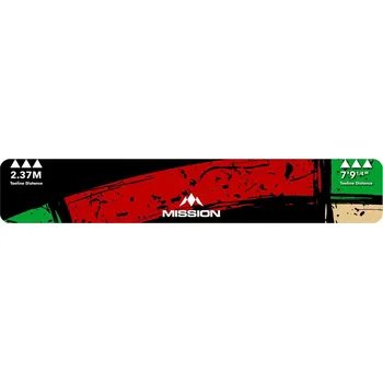 Příslušenství pro šipky Mission samolepící odhodová čára Double Top