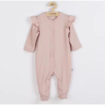 Kojenecký overall Kojenecký bavlněný overal New Baby Practical růžový holka Barva: růžová, velikost: 74