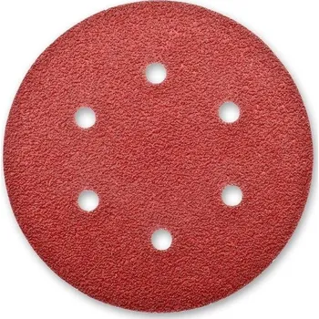 Brusný papír Výsek brusný (suchý zip) děrovaný, průměr 150mm/P 40