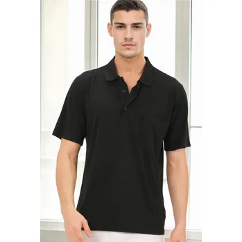 Pánské tričko Pánské černé polokošile Dewberry dewberry černá 3501588