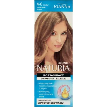 Kosmetika Joanna Naturia Blonde zesvětlovač pro melíry a balayage 4-6 tónů