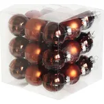 Sada vánoční skleněných koulí 2,5 cm…