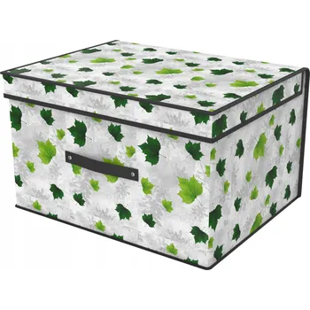 Úložný box KONTEJNER KRABIČKA ORGANIZÉR NA POVLEČENÍ DEKY DROBNOSTI 60X40X30 VYZTUŽENÝ