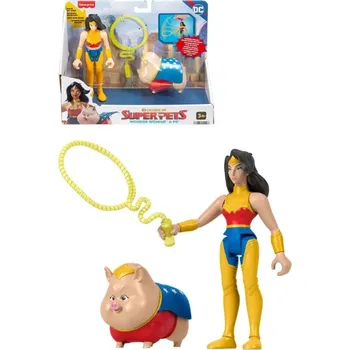 Fisher Price Liga Superzvířat Wonder Woman a PB DC League of Super-Pets