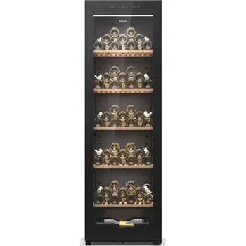 Vinotéka Vinotéka Haier Wine Bank Series 5 HWS247GGU1 na 247 lahví, černá