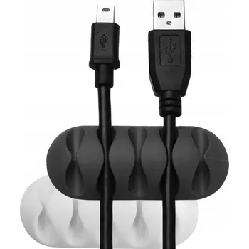 kabelová chránička NUVO organizér kabelů pro 5 kabelů 2ks v balení