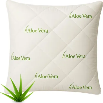 Polštář Polštář aloe vera antialergický 70x80 zdravý spánek polský premium