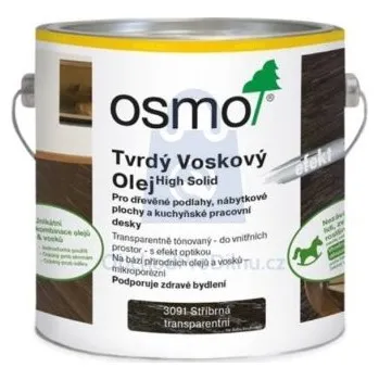 Olej na dřevo Olej tvrdý voskový (TVO), Stříbrný 3091, OSMO 5 ml, balení 1 ks