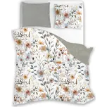 FARO Bavlněné saténové povlečení 140x200 + 70x90 cm - Boho 006