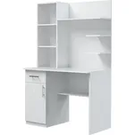 Pracovní stůl MEDELIN 6 levý bílá