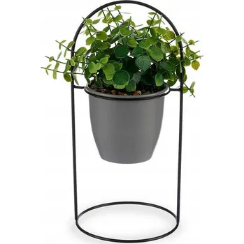 umělá květina UMĚLÁ ROSTLINA V KVĚTINÁČI Ø21cm UMĚLÝ KVĚT V KVĚTINÁČI S KOVOVÝM STOJANEM