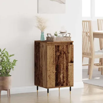 Příborník do zásuvky Servírovací skříň 2 pcs Staré dřevo 40 x 35 x 70 cm