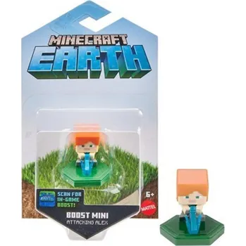 Figurka Mattel Minecraft Earth Boost mini Attacking Alex