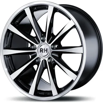 Alu kolo RH RIMS Alu Kola Rh Rims Gt Rad 11x19 5x130 ET65 Black Polished 71.5