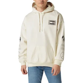 Pánská mikina Tommy Hilfiger pánská mikina Tommy Jeans DM0DM12348 YBI IVORY Velikost: XXL