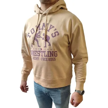 Pánská mikina Tommy Hilfiger Pánská mikina s kapucí Tommy Jeans DM0DM15355 AB4 TRENCH Velikost: XL