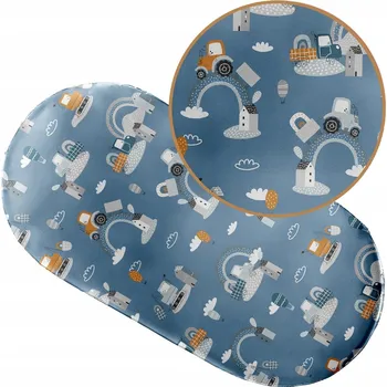 Prostěradlo PROSTĚRADLO DO KORBIČKY KOČÁRKU KOLÉBKY BAVLNA