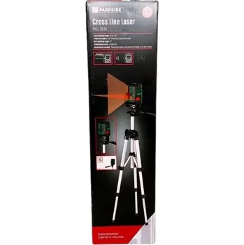Měřící laser Křížový laser Parkside PKLL 10 B3, dosah 10 m