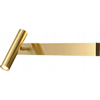 Nástěnné svítidlo Nástěnné svítidlo Iluminar zlaté, integrovaný LED zdroj 5 W