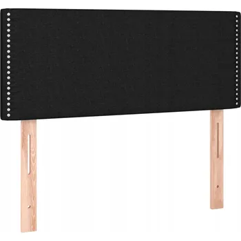 Čelo postele čalouněné černé 100 x 5 x 78/88 cm