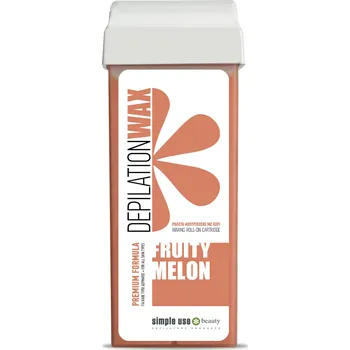 simple use Depilační vosk roll-on melounový, 100ml